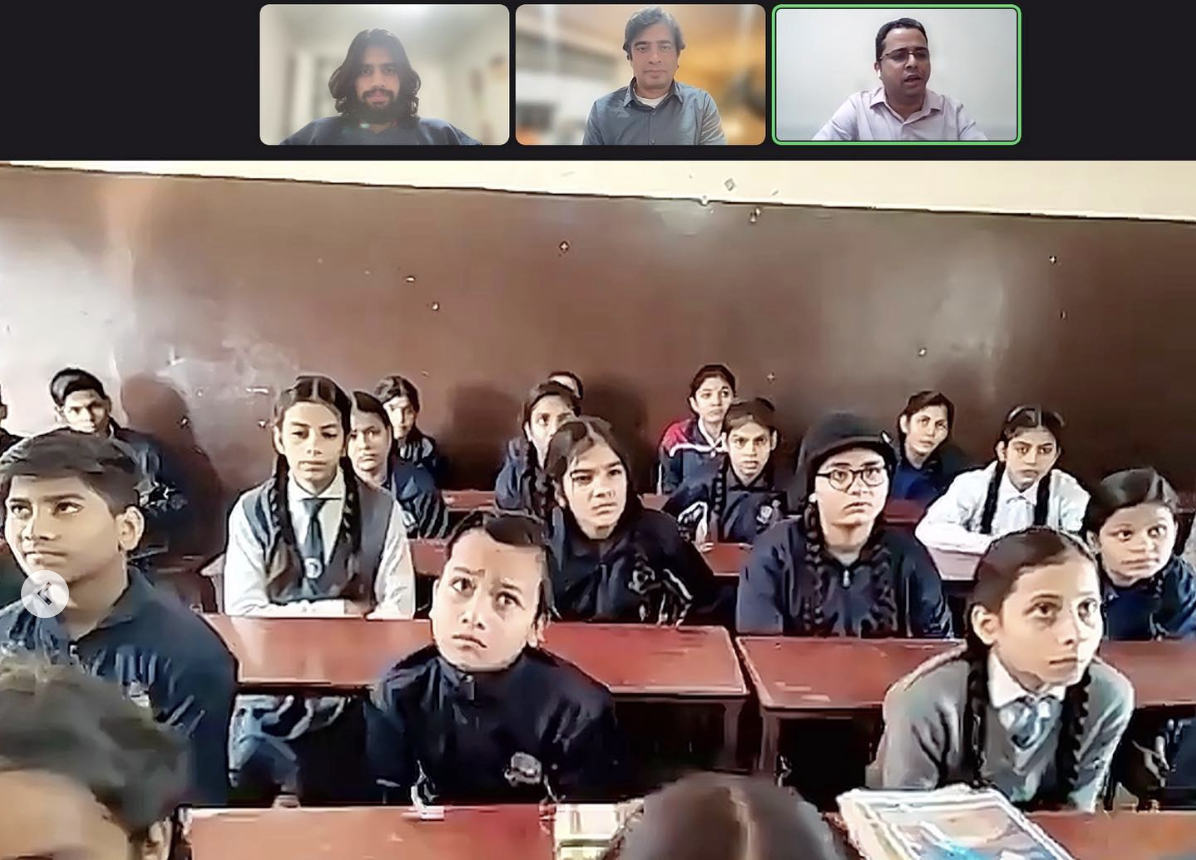 Library program screen