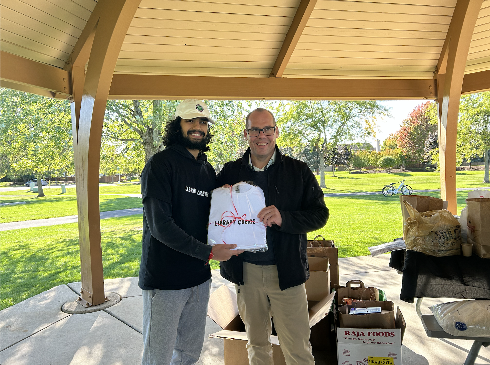 Library activities display